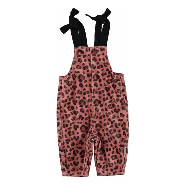 Peto de pana de leopardo | Rosa