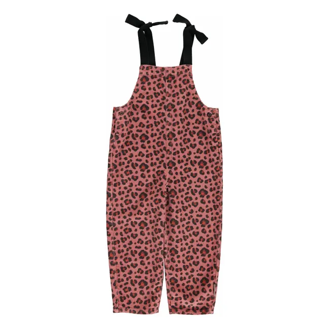 Peto de pana de leopardo | Rosa