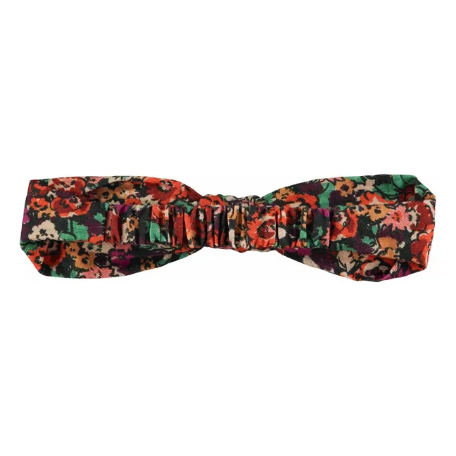 Bandeau Fleuri | Noir