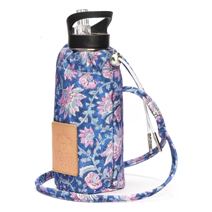 Botella isotérmica Louise Misha X Jojo Factory | Azul- Imagen del producto n°1