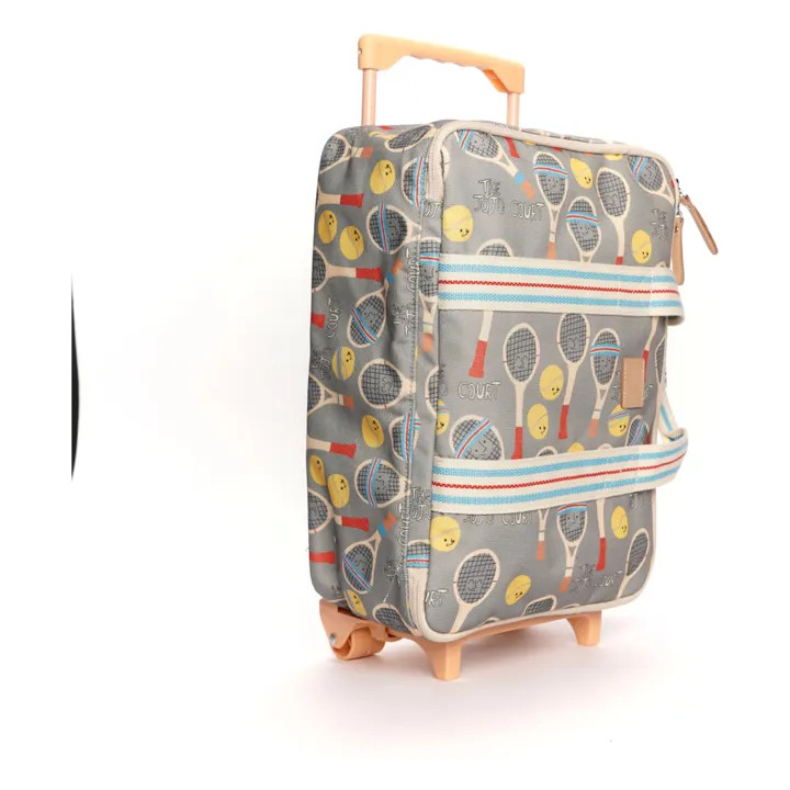 Maleta Jojo Court | Verde Gris- Imagen del producto n°1