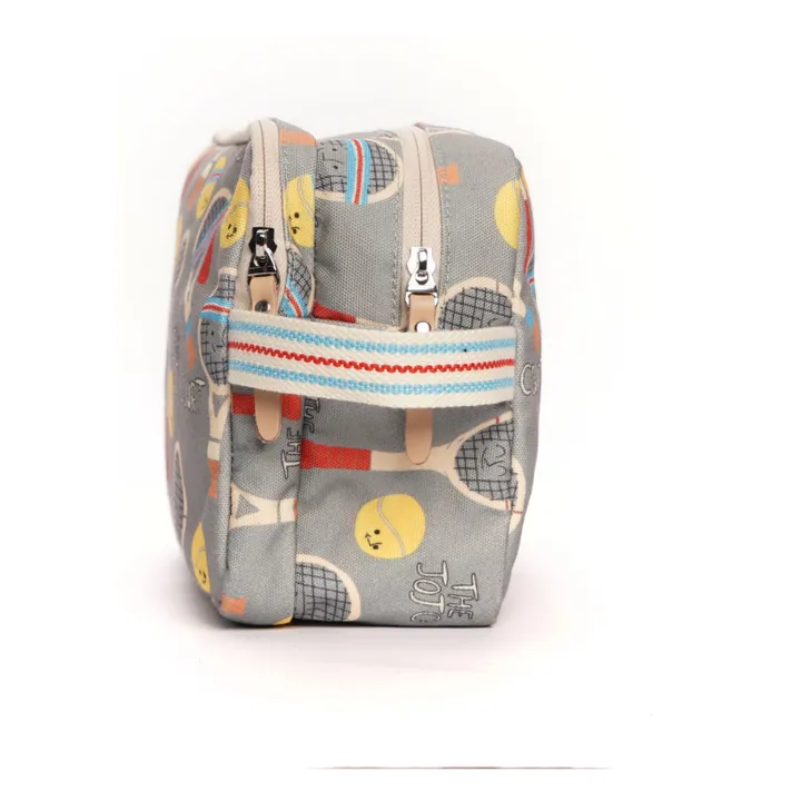 Trousse de Toilette Double Jojo Court | Vert de gris- Image produit n°2