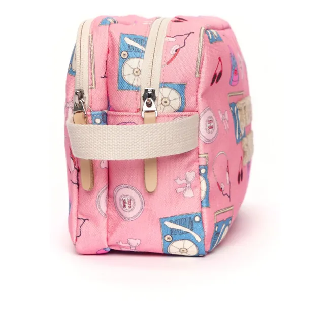 Trousse de Toilette Double Jojo Song | Rose