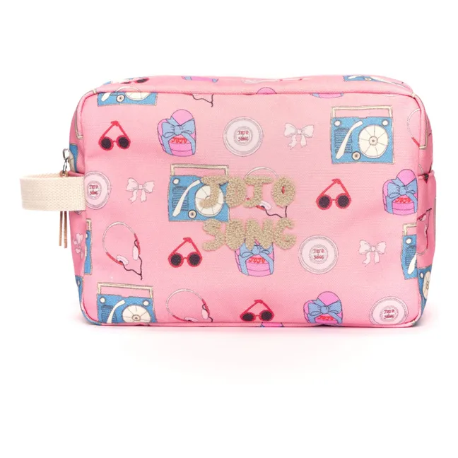 Trousse de Toilette Double Jojo Song | Rose