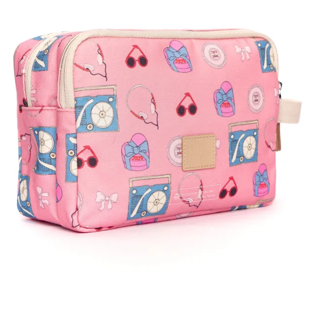 Trousse de Toilette Double Jojo Song | Rose