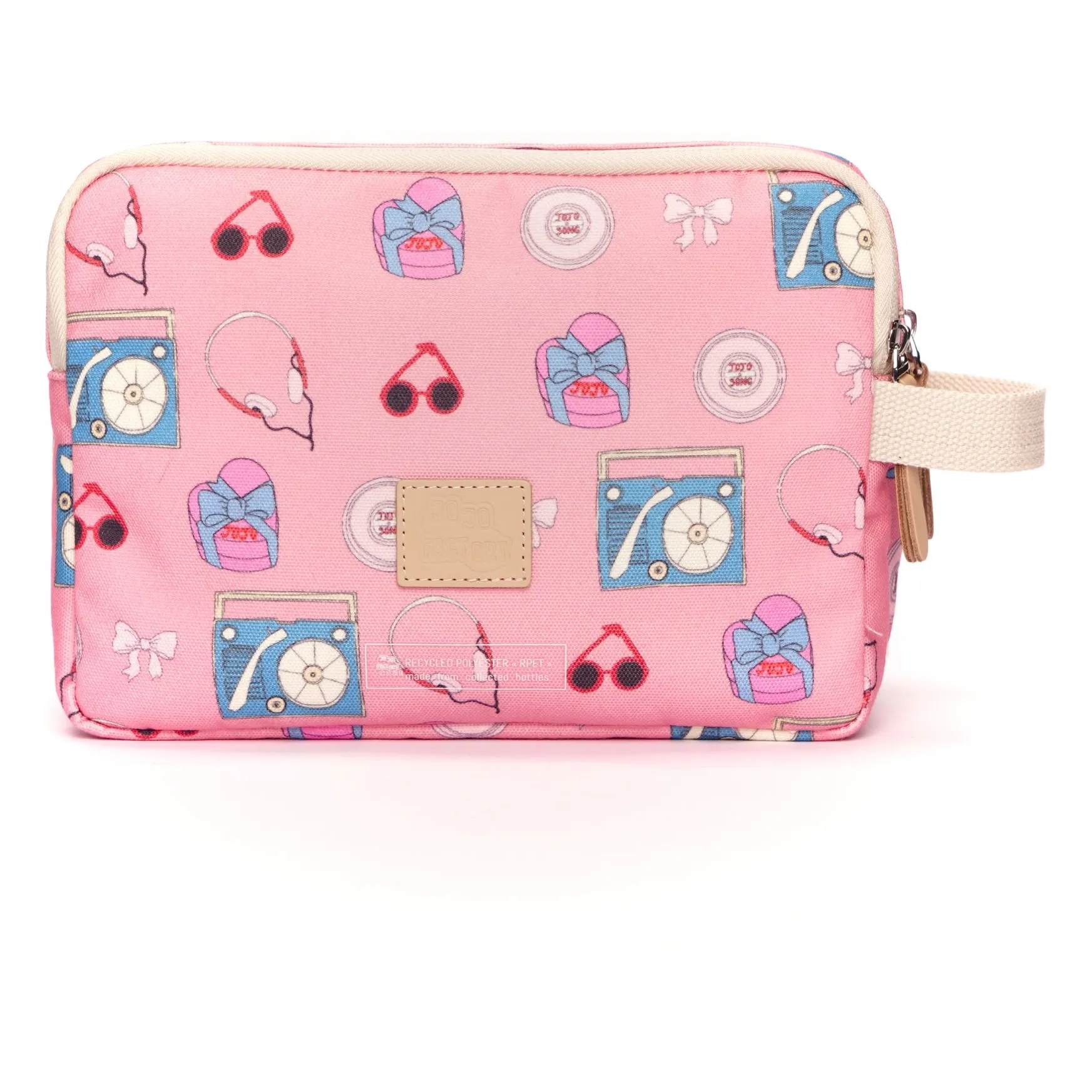 Jojo Factory Pink Jojo Song Double Toiletry Bag