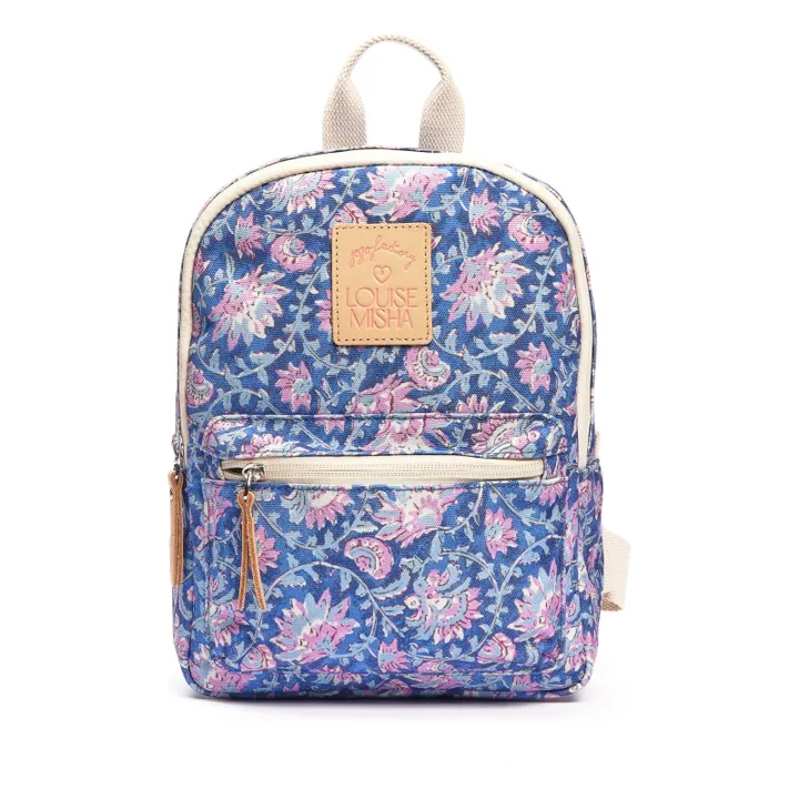 Louise Misha X Jojo Factory Baby Backpack | Blue- Product image n°0