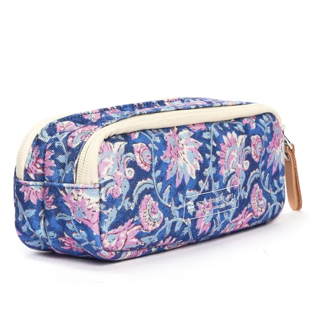 Trousse Double Louise Misha X Jojo Factory | Bleu