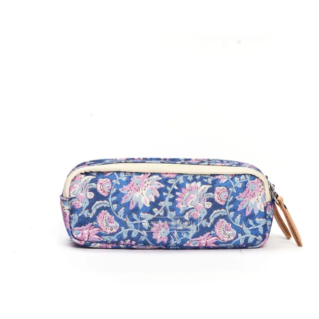 Trousse Double Louise Misha X Jojo Factory | Bleu