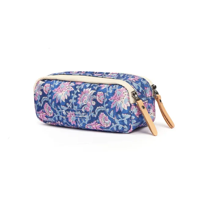 Trousse Double Louise Misha X Jojo Factory | Bleu