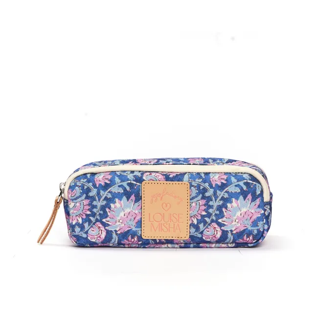Trousse Double Louise Misha X Jojo Factory | Bleu