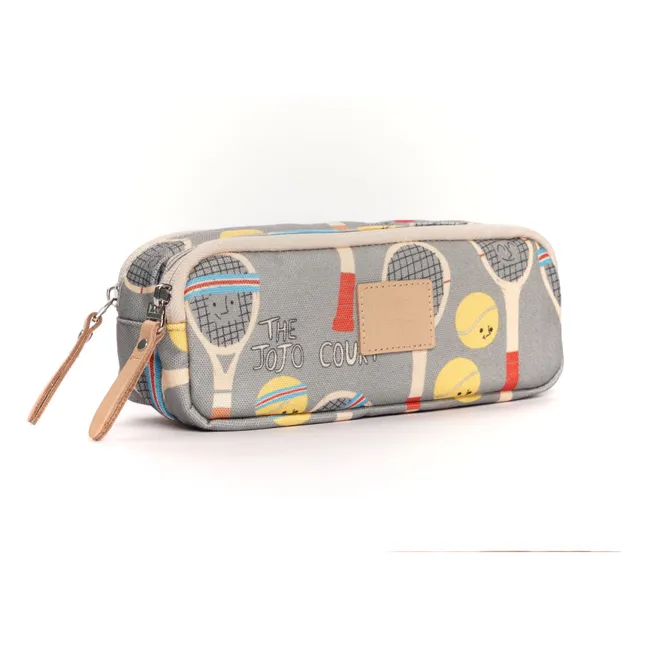 Trousse Double Jojo Court | Vert de gris