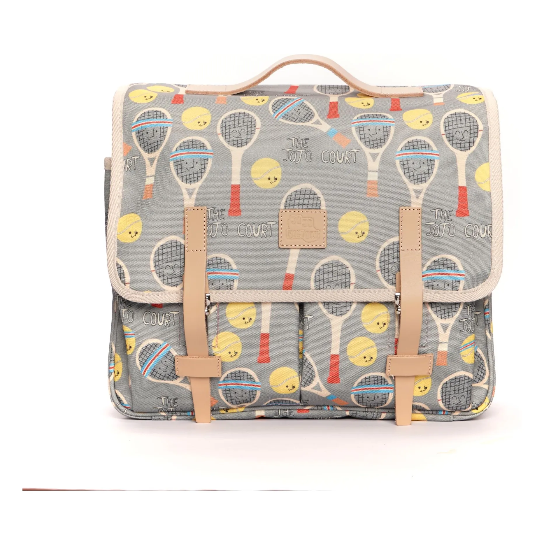 Jojo Factory Grey Jojo Court Satchel
