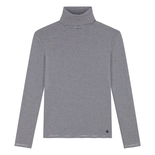 Calzoncillos de algodón ecológico a rayas Iconic | Azul Marino