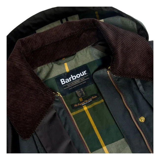 Reighton Waxed Jacket | Dunkelgrün