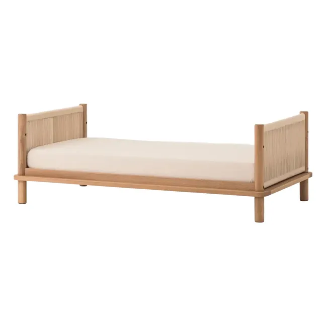 Lit bébé évolutif 70x140 Latitude et extension lit junior | Chêne