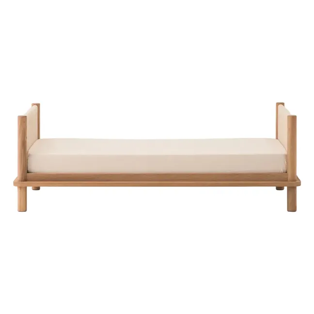 Lit bébé évolutif 70x140 Latitude et extension lit junior | Chêne