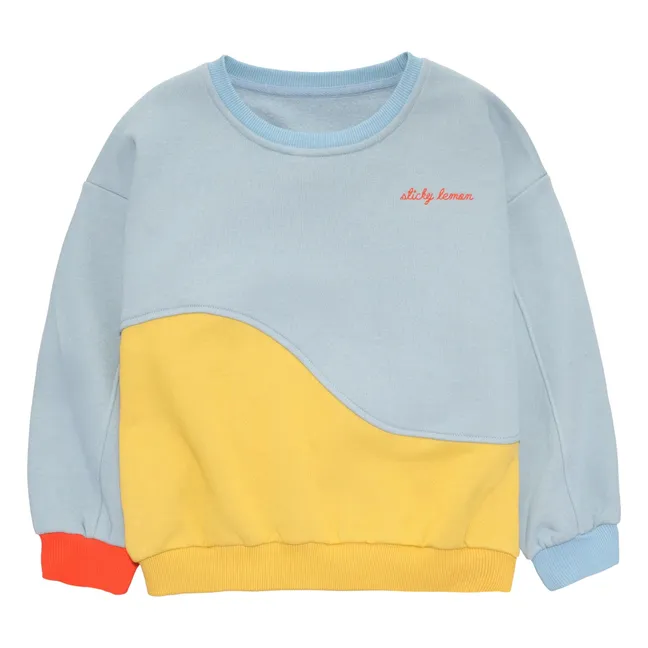 Sweat Colorblock | Bleu