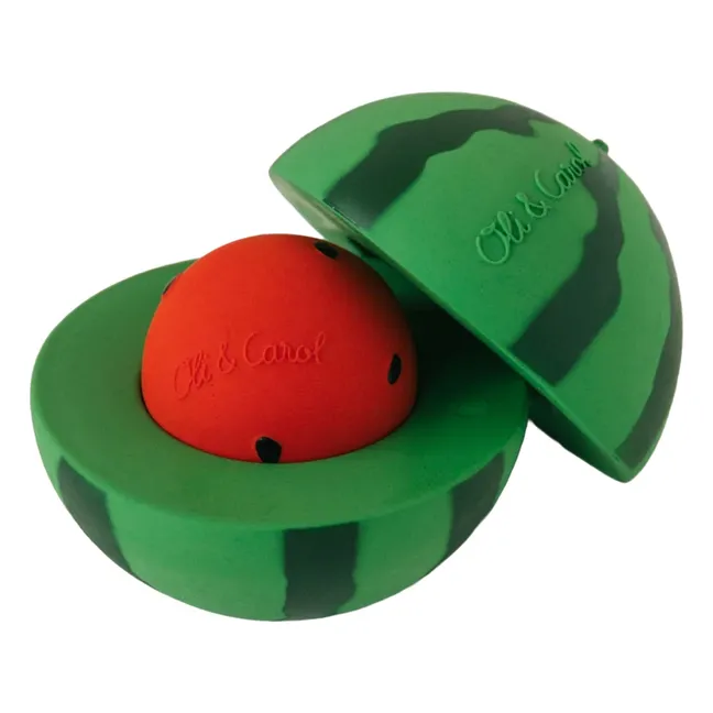 Balle sonore 3 en 1 Wally la Pastèque | Vert