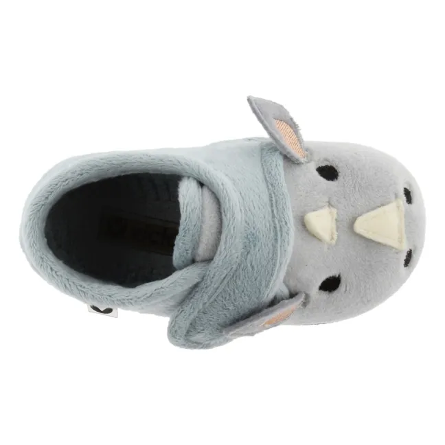 Ojalá Rhinoceros slippers | Blue