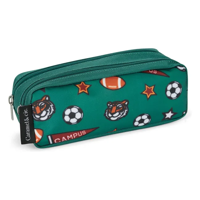 Trousse Double Green Academy | Vert