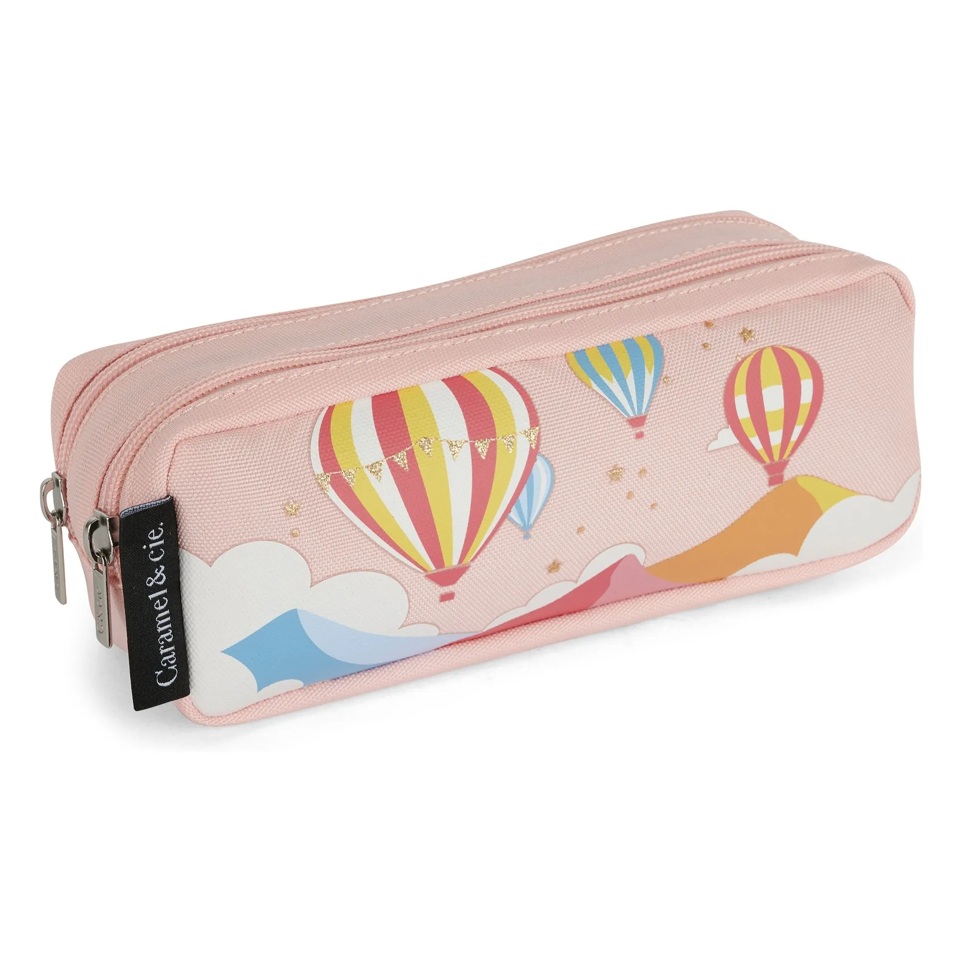 Caramel Cie Trousse Double Sugar Balloons Rose Smallable
