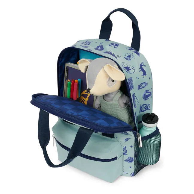 Petit Sac à Dos Blue Wild Trip | Bleu gris