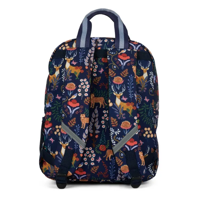 Magic Forest Small Backpack | Navy blue