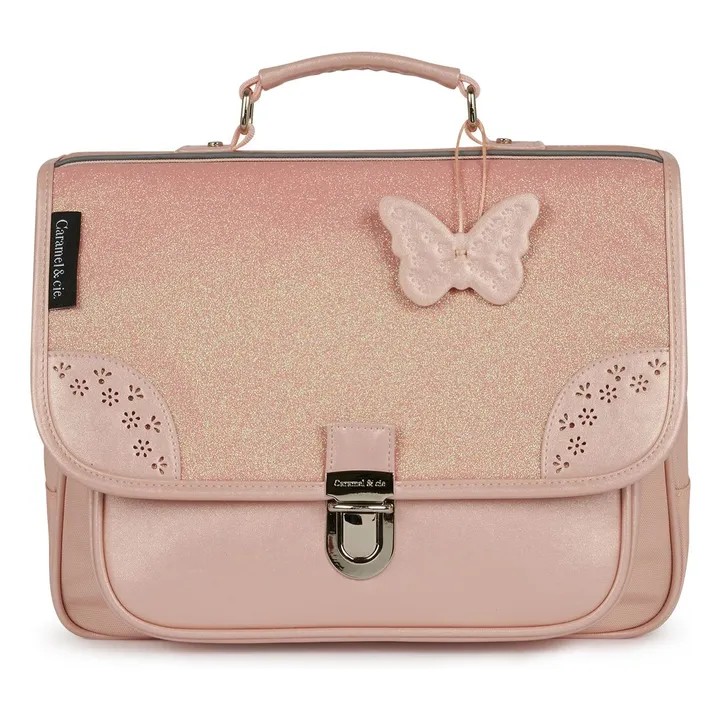 Petit Cartable Pink Oxford | Rose- Image produit n°0