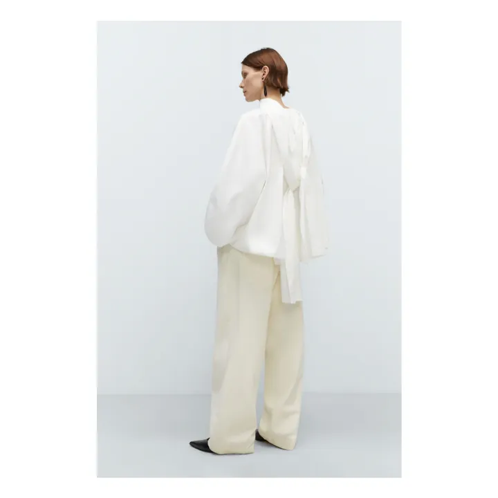 Blouse Bow | Blanc- Image produit n°3