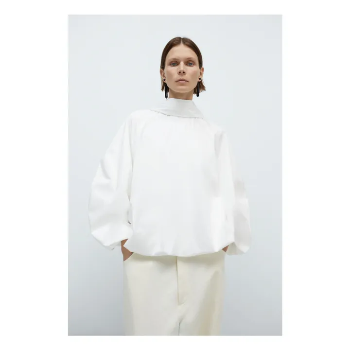 Blouse Bow | Blanc- Image produit n°1