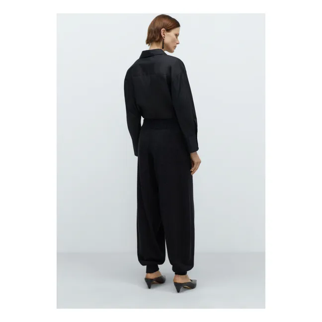 Pantalon Chiné | Gris anthracite