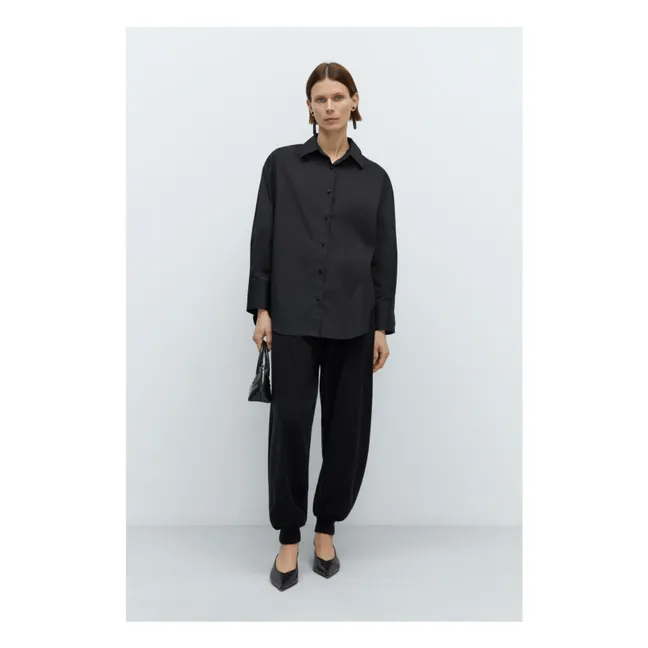 Pantalones Chiné | Gris Antracita