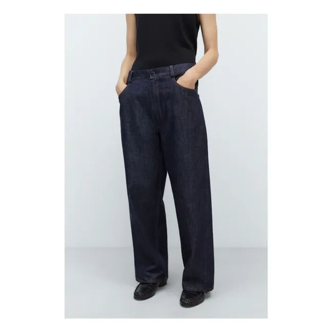 Jean Straight Coton Recyclé | Indigo