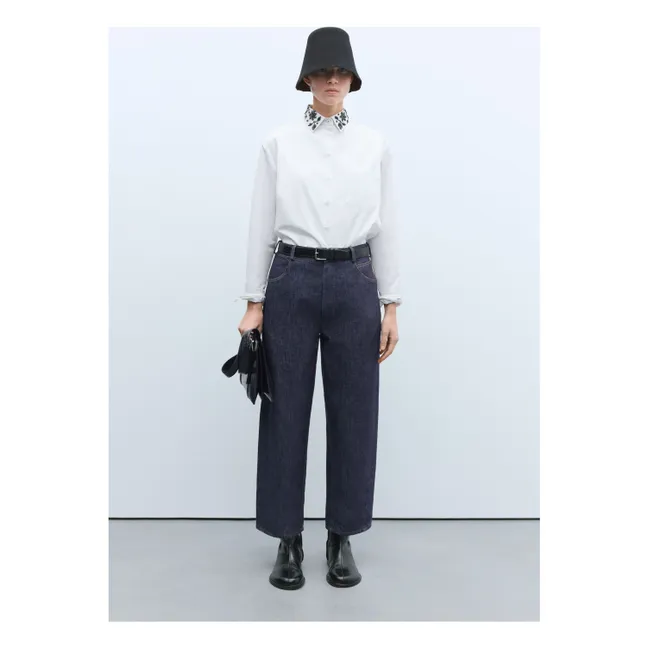 Straight Jeans Recycled Cotton | Indigo