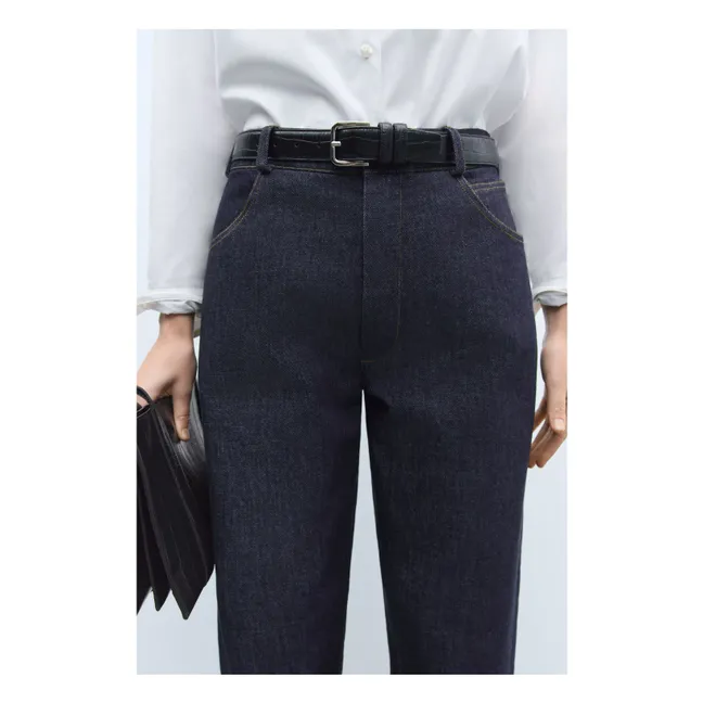 Jean Straight Coton Recyclé | Indigo