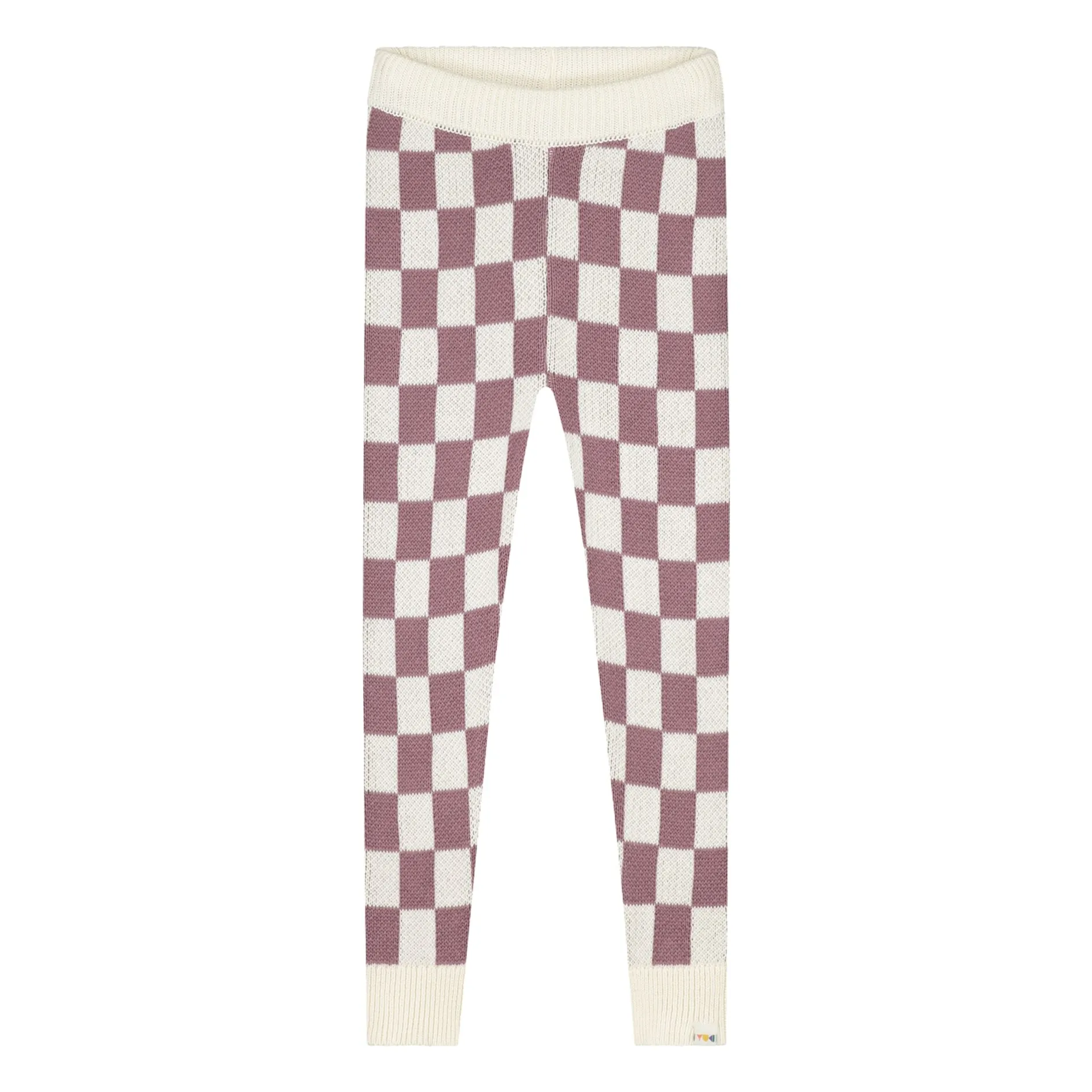 Yuki Unisex Mauve Organic Cotton Legging