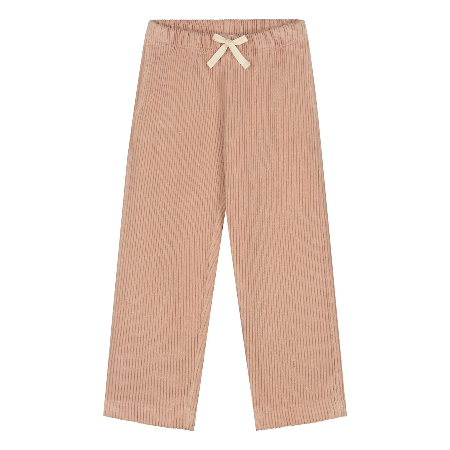 Yuki Unisex Pale Pink Organic Corduroy Pants
