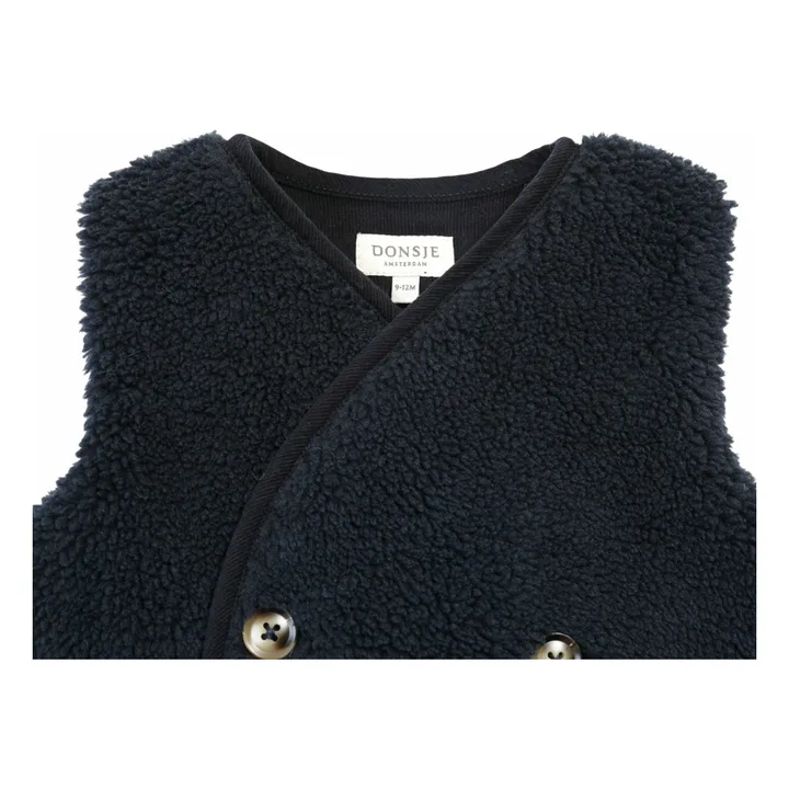 Chaleco sin mangas Monty | Azul Marino- Imagen del producto n°3