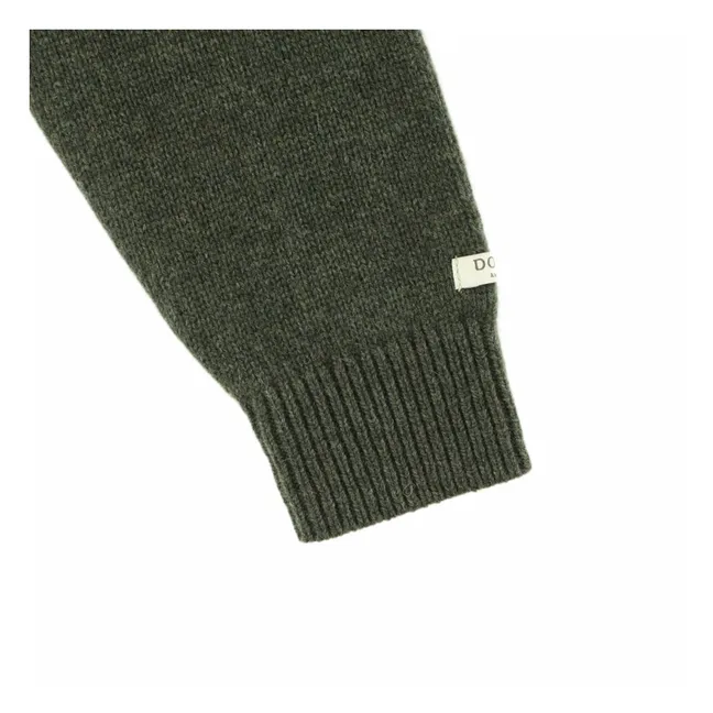 Pull Denn Gingerbread Laine Mérinos | Vert foncé