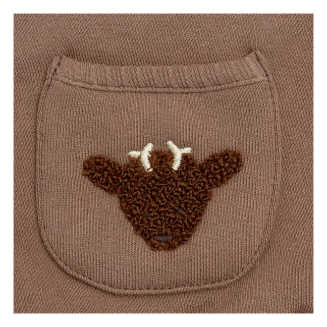 Sweat Froppe Cerf | Marron
