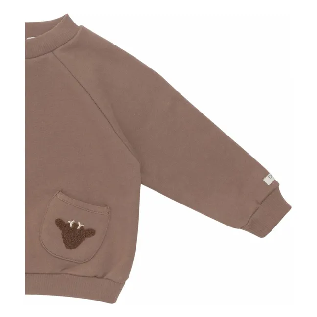 Sweat Froppe Cerf | Marron