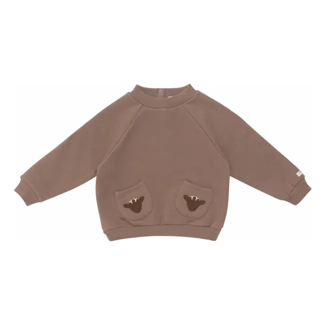 Sweat Froppe Cerf | Marron