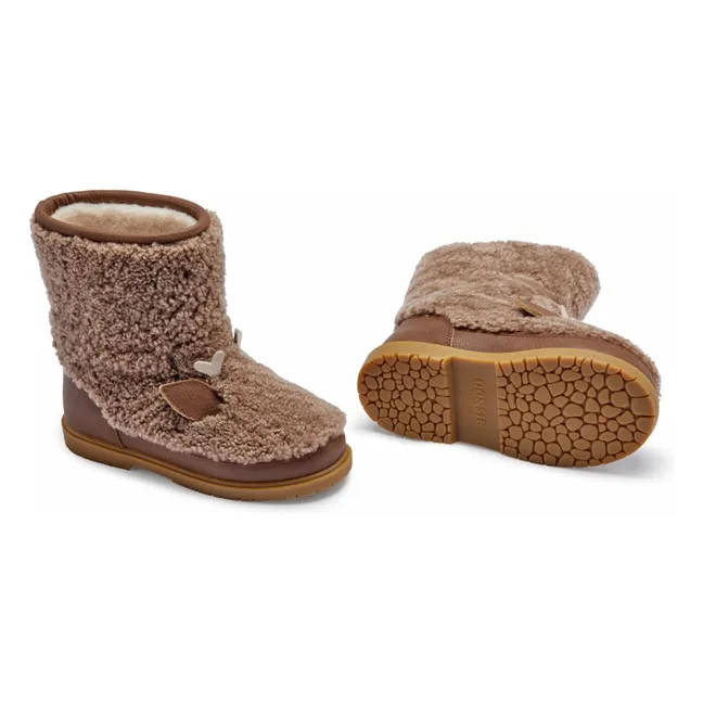 Bottes Fourrées Kirfi Cerf | Marron