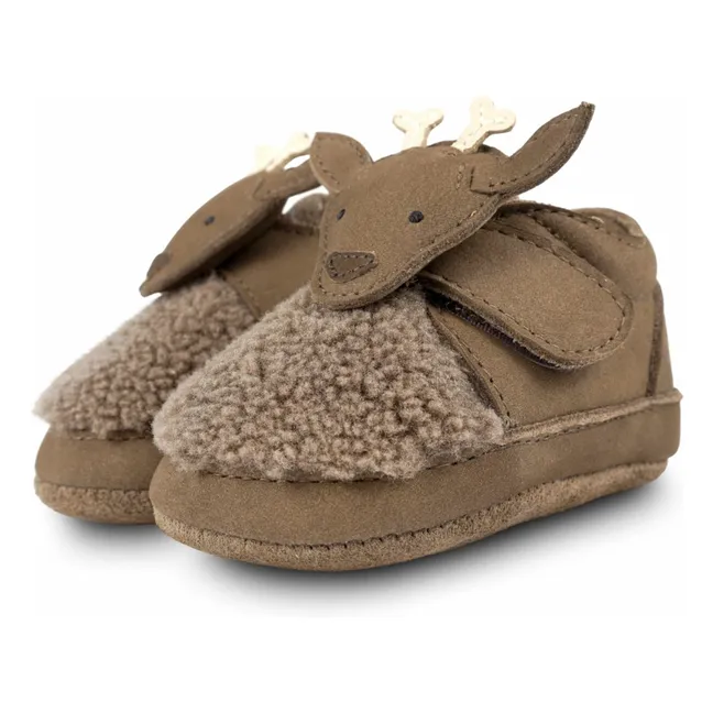 Chaussons Matijn Cerf | Marron