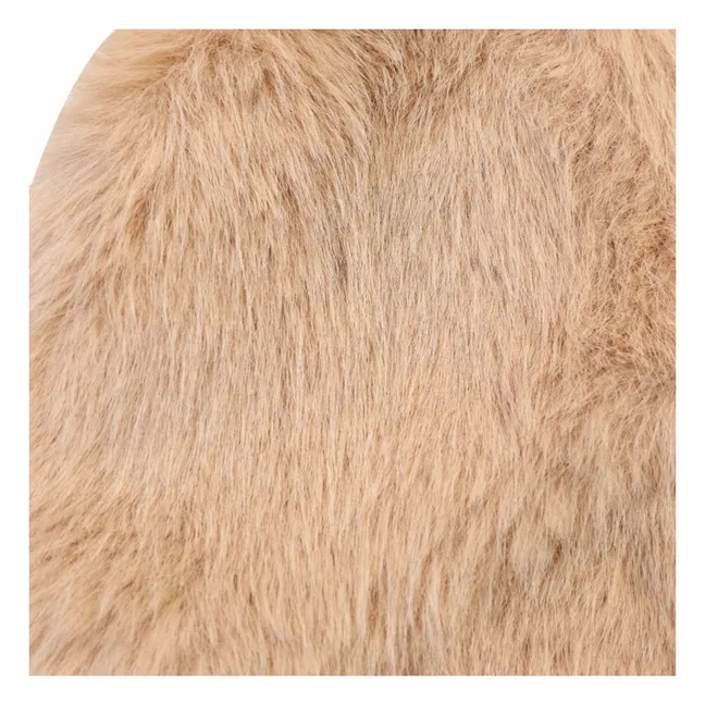 Gilet Façon Fourrure Roswita | Rose pêche