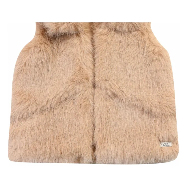 Gilet Façon Fourrure Roswita | Rose pêche