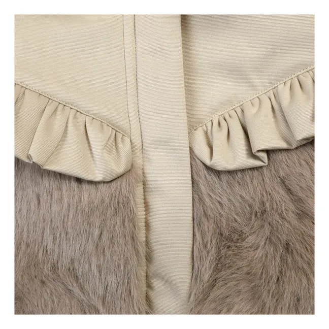 Doudoune Fourrée Elsbeth | Beige
