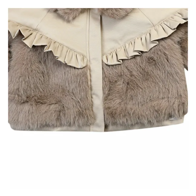 Doudoune Fourrée Elsbeth | Beige