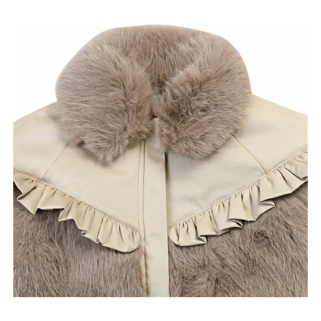 Doudoune Fourrée Elsbeth | Beige